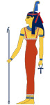 Image of the Egyptian goddess Ma'at